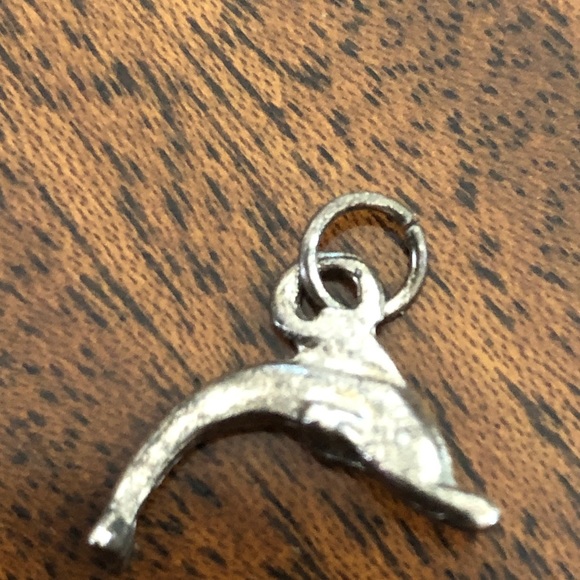 Sterling Silver Charm Pendant Dolphin - Picture 7 of 16
